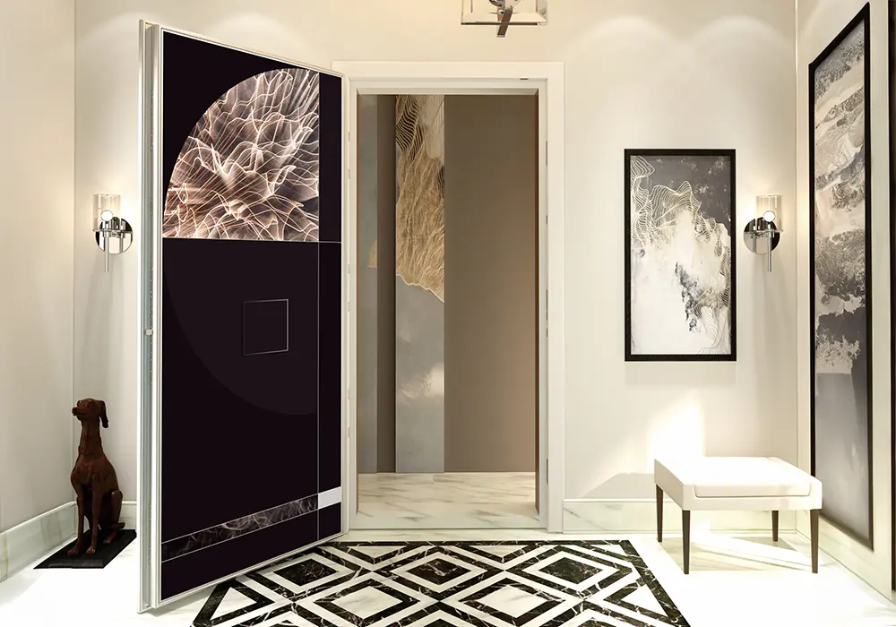 GLARE DİJİTAL BASKI DAİRE KAPISI